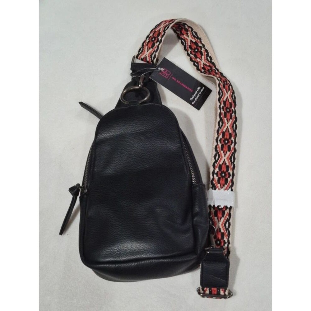 Faux Leather Backpack Black - NWT